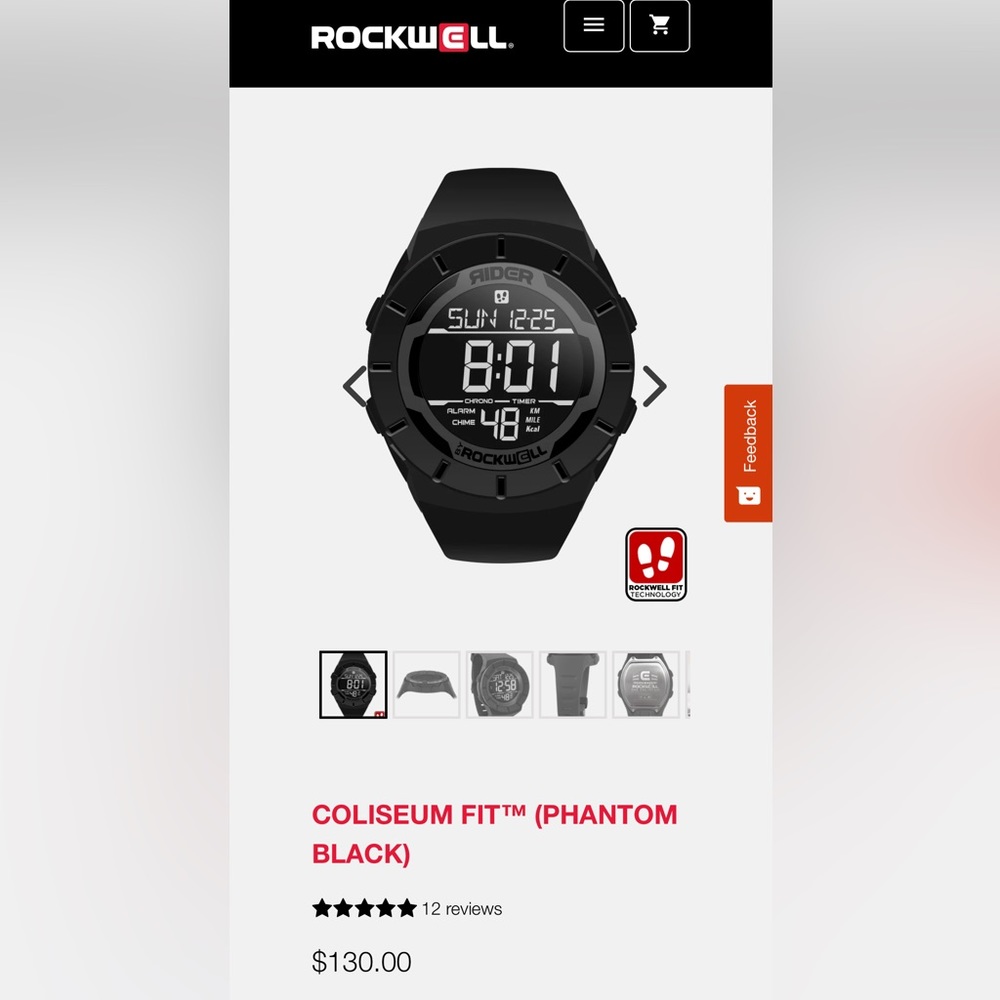 Coliseum Fit (phantom black watch)
